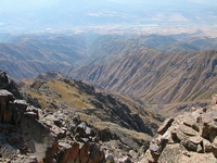 Ascending Uzbekistan Mountain peaks